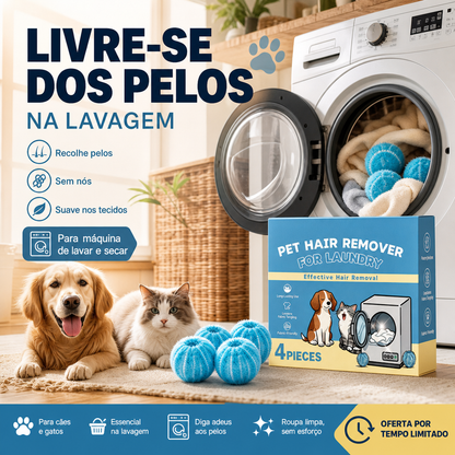 🐾🧺 -50% ! 🌀Boules de Lavage Réutilisables – Anti-Poils d’Animaux, Protège les Tissus & Faciles à Utiliser